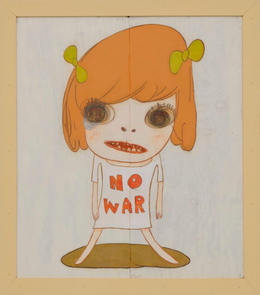 Yoshitomo Nara is a leading artist of the Superflat movement. (Courtesy of Nara, Blum & Poe, and Pace Gallery)