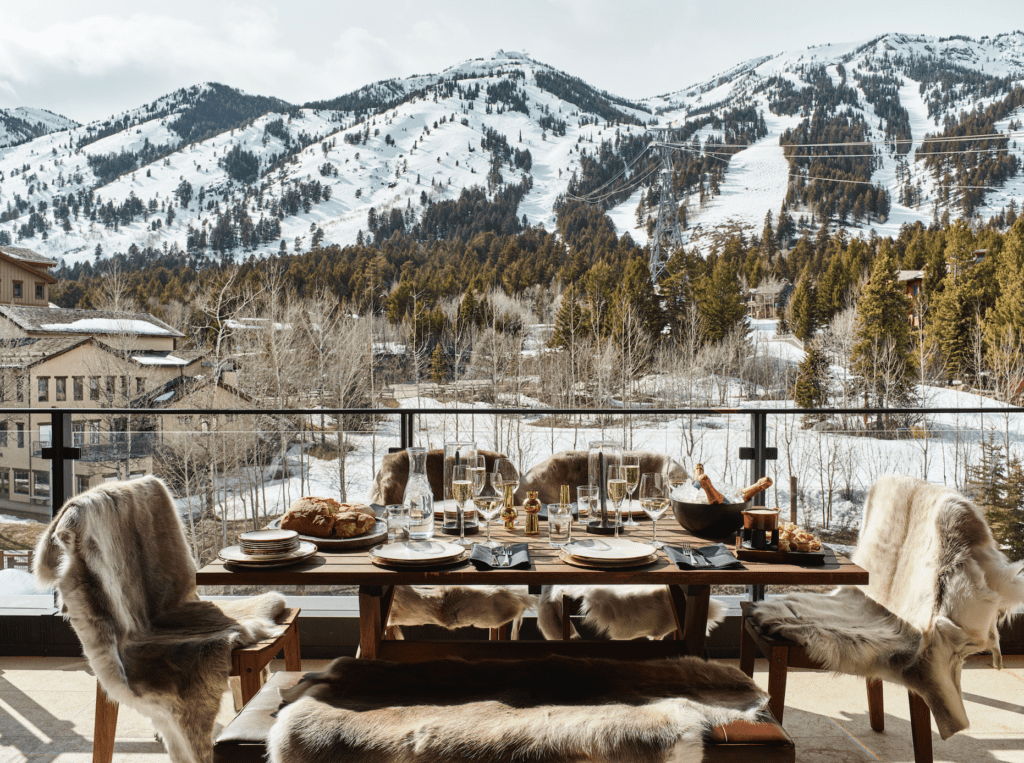 Jackson Hole's Caldera House is a luxurious alpine retreat. 