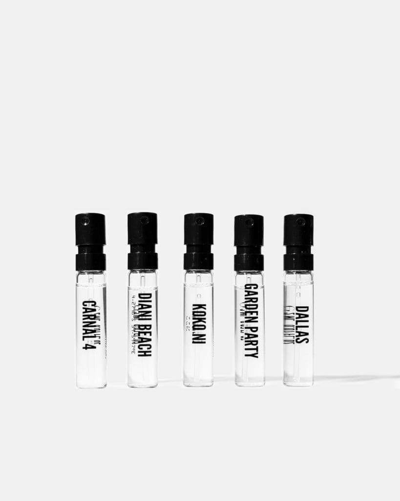 Can’t decide which scent to try first? A Discovery Kit ($32) may be purchased to try out all five hair mists. 