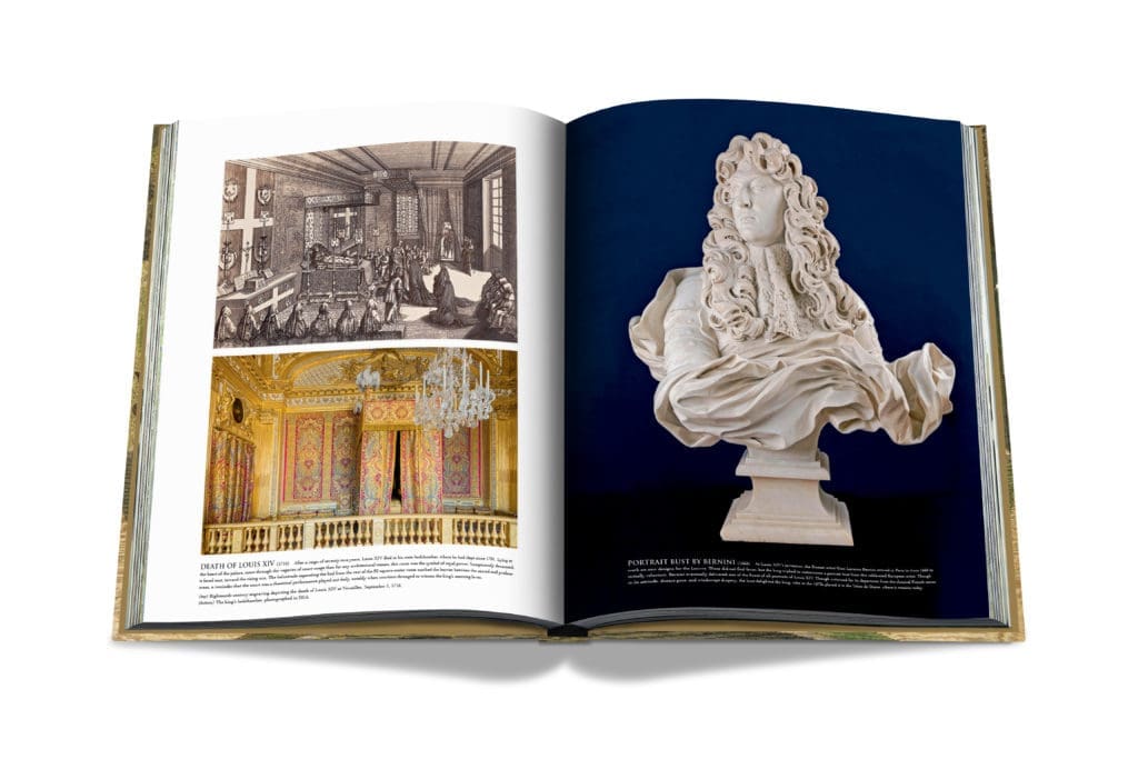Each of the 100 copies of Versailles: From Louis XIV to Jeff Koons Special Edition is signed by Catherine Pegard, president of the Chateau de Versailles.  (Photo by Assouline)
