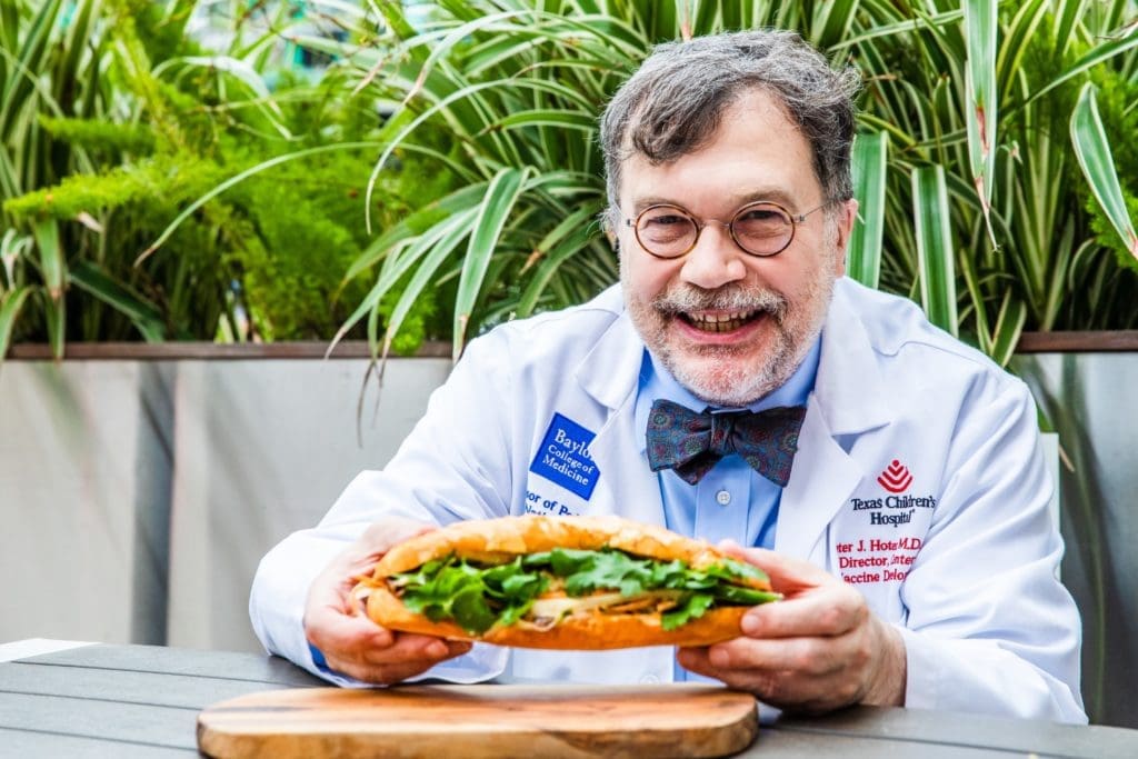 Two Houston Celebs Get Their Own Sandwiches — Bayou City Trend Continues With a COVID Doc and a Caring Chef