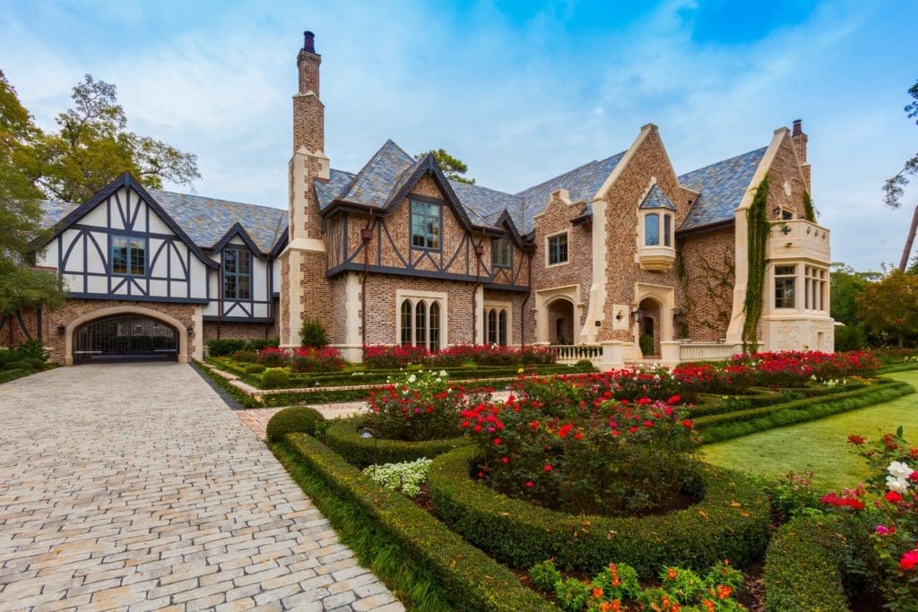 The mansion at 3996 Inverness in Houston's River Oaks with a list price of $26.5 million was one of the priciest listings in Houston.(Photo by Julie Soefer)