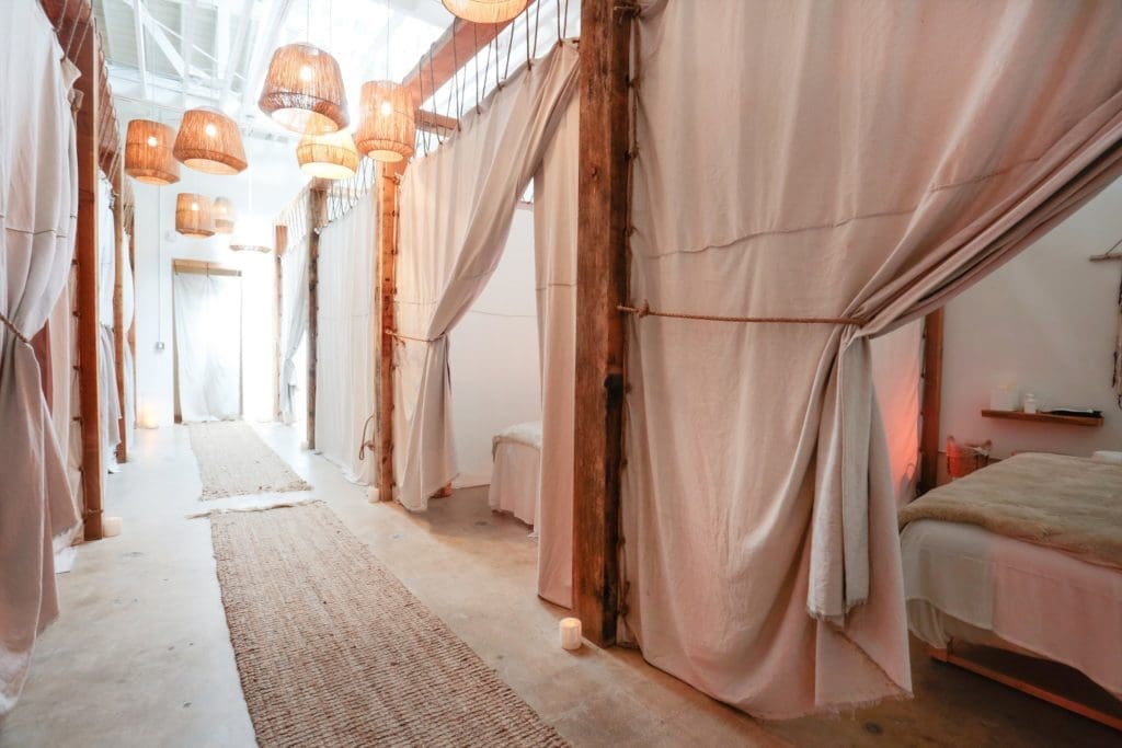The "Journey Room" at The Now. The west coast wellness destination will open in two Dallas neighborhoods this spring. 
