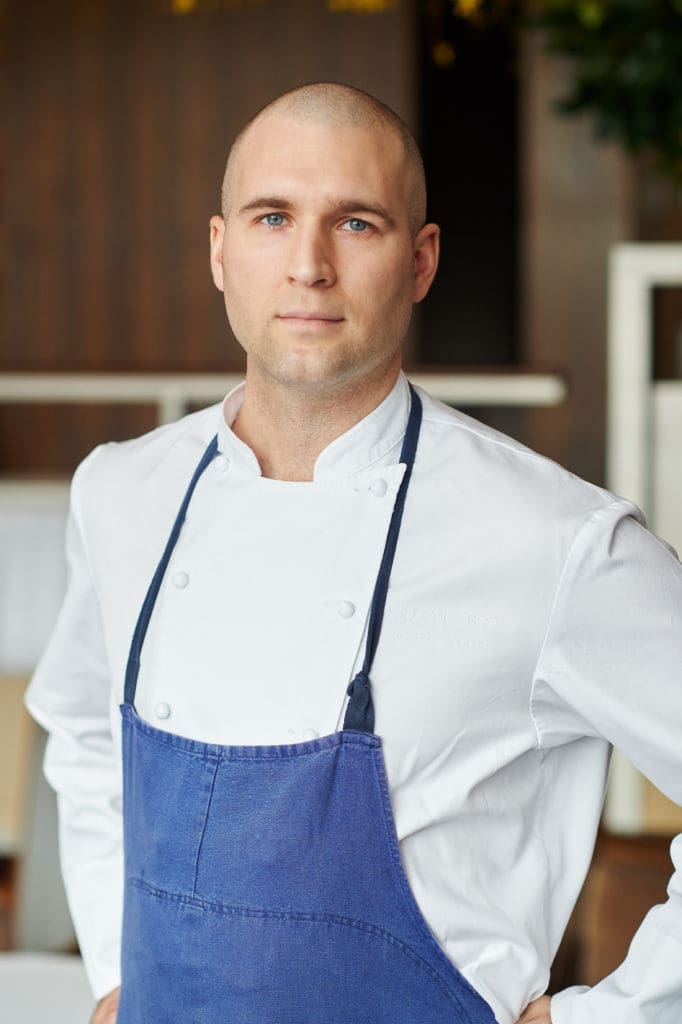Chef Mathew Peters, the first American chef to win 2017's prestigious Bocuse d’Or competition, joins Chef Aaron Bludorn for a dinner benefiting the Southern Smoke Foundation.