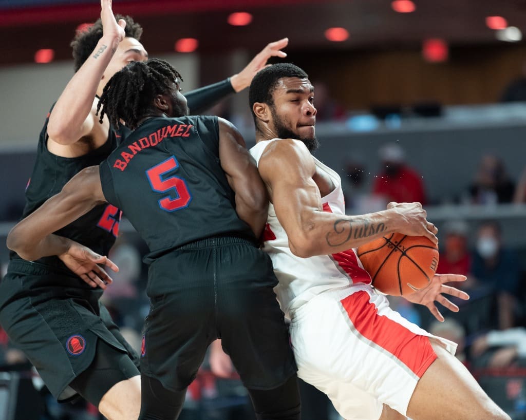 Reggie Chaney is an inside force — and an example of the depth Houston builds under Kelvin Sampson. (Courtesy UH Athletics)
