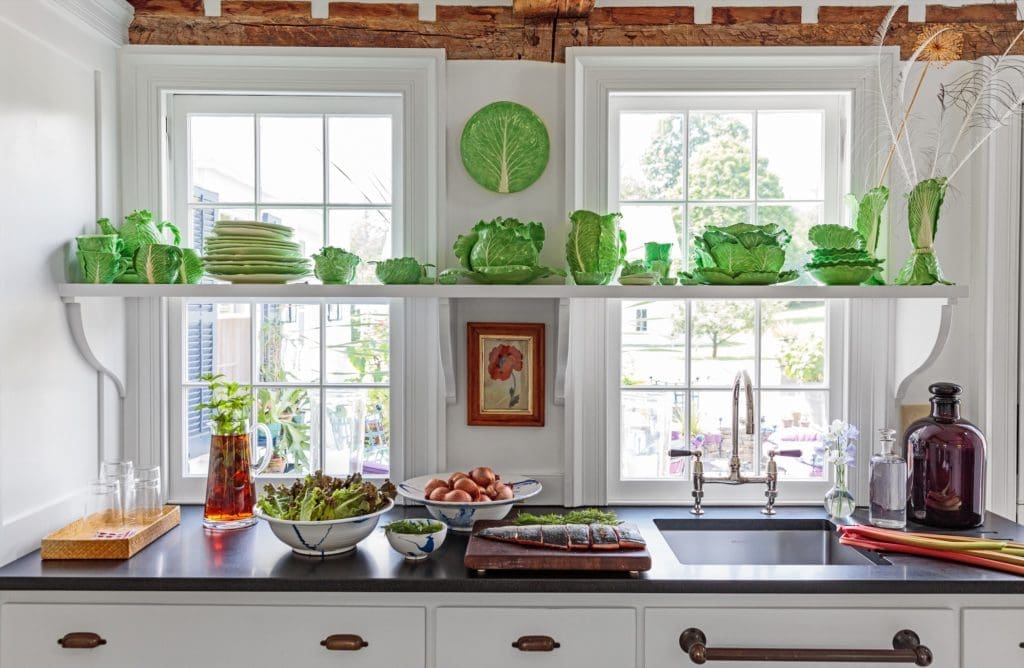 Collection of Dodie Thayer Lettuce
Wear pottery in the kitchen.