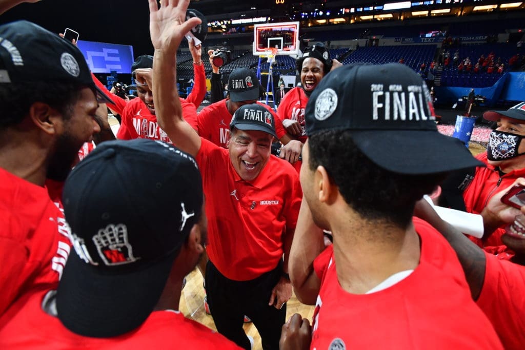 Party Crashers — Inside Houston’s Epic Final Four Moment, the Sweetest Father-Son-Daughter Hug Ever, “No Cap” and a Celebration Earned