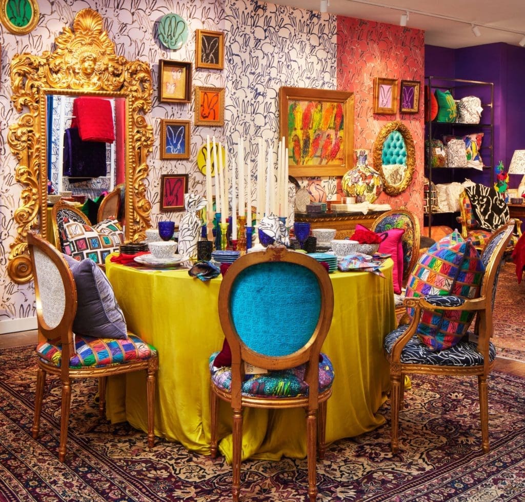 Famed Artist Brings His Whimsical Touch to Home Accessories  —  Hunter Slonem Stays Colorful