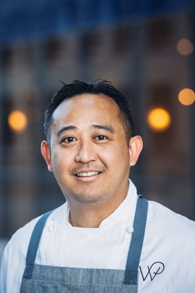 Café Modern's Chef Jett Mora.