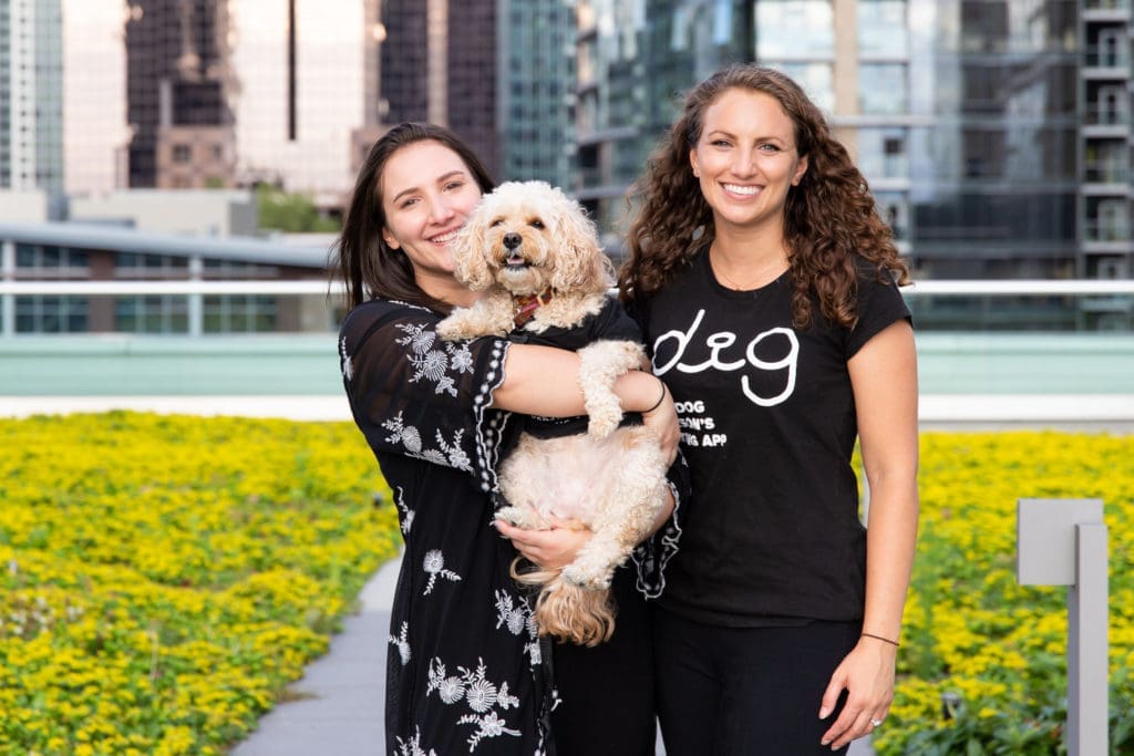 Sisters Leigh D'Angelo and Casey Isaacson founded the Dig and Tabby dating apps.