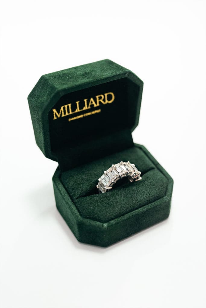 Milliard can create custom engagement rings, but the concierge service’s bread and butter over the past year have been tennis bracelets, ear studs, and Roman numeral rings. 