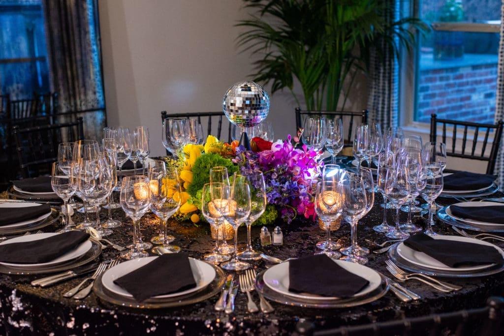 The Events Company provides decor for Deborah and Edward Koehler''s Houston Ballet Ball watch party. (Photo courtesy of The Events Company)