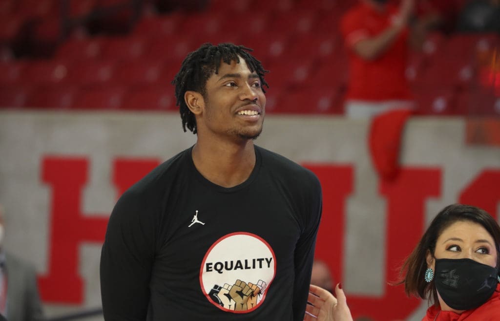 Brison Gresham has been an impact player at the University of Houston. (Photo by Houston Athletics/Stephen Pinchback)