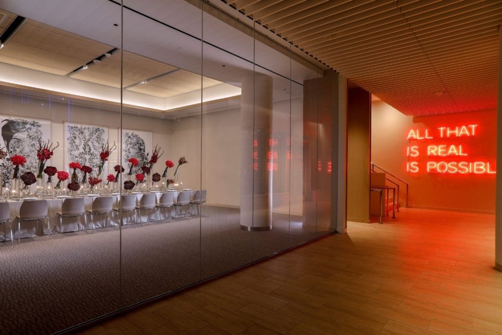 Private dining and event spaces.