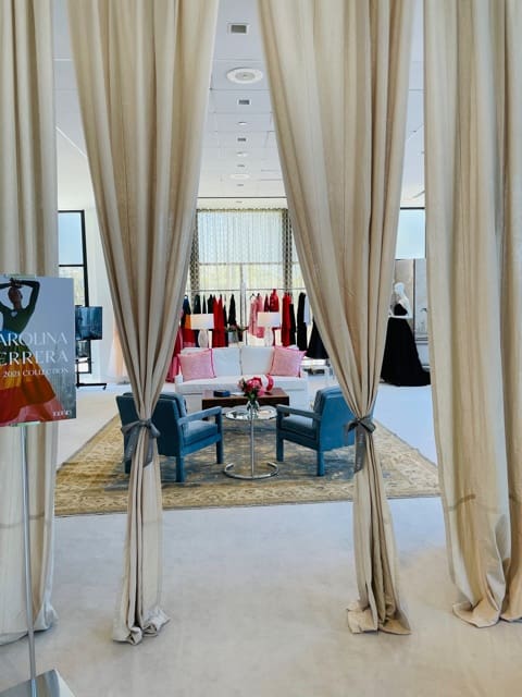Donna Lewis, wife of Tootsies owner Norman Lewis, decorated the salon with furnishings from Mai Memorial Antiques & Interiors. 