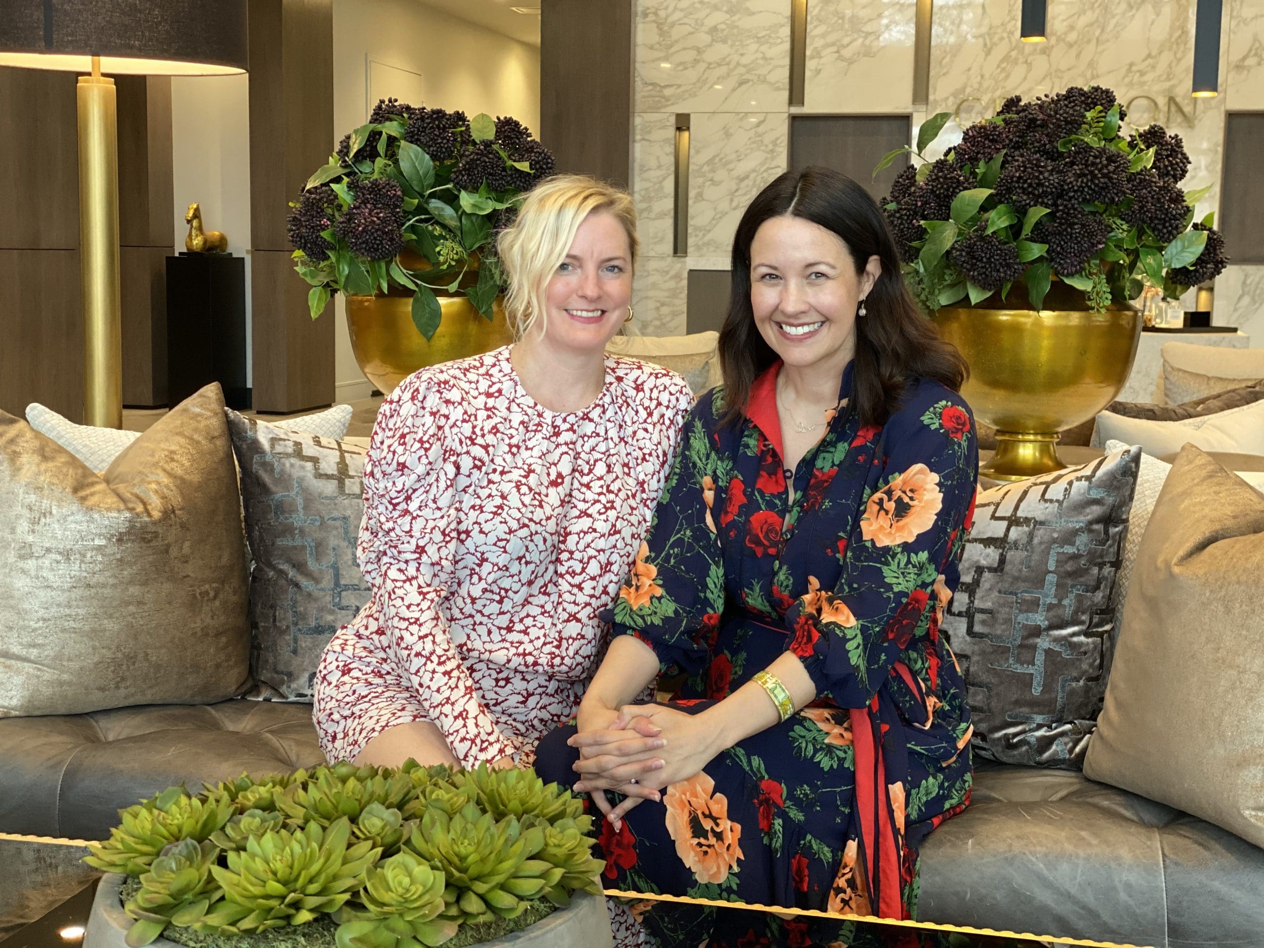 Glamhive founder Stephanie Sprangers, Curate Capital founder Carrie Col