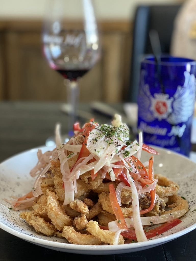 Gulf Fritto Misto from chef Cory Bowers of Messina Hof Harvest Green Winery & Kitchen 