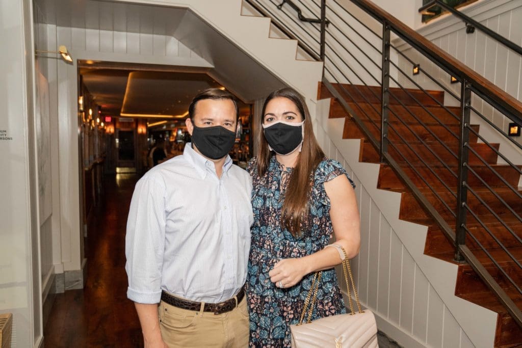 Lauren & Brad Morgan at Bludorn (Photo by Michael Anthony)