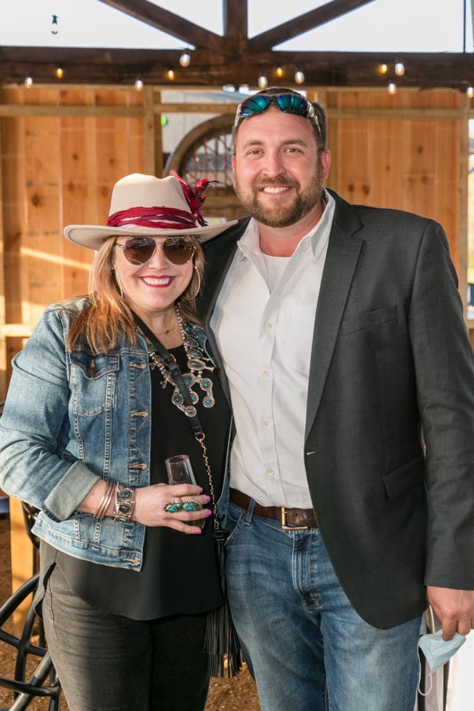 Lisa & Andy Vote at the Butcher's Ball in Round Top (Photo by Emily Jaschke)