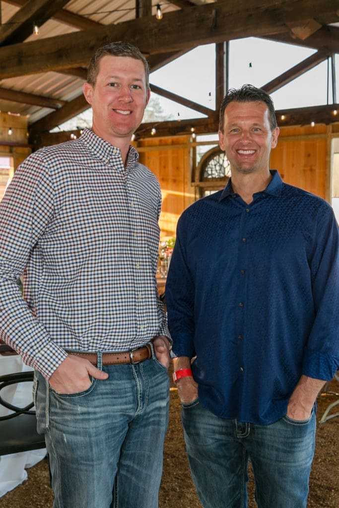 Matt Wellmann, Lance Warmke at the Butcher's Ball held at The Halles in Round Top (Photo by Emily Jaschke)