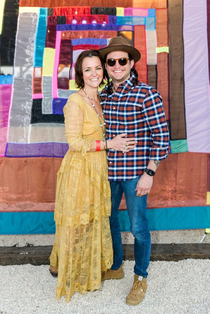 Julie & Mark Wilks at the Butcher's Ball held at The Halles in Round Top (Photo by Emily Jaschke)