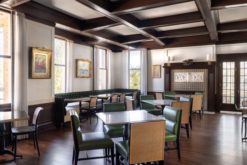 The Tonight & Tomorrow dining room at La Colombe d'Or will offer breakfast, brunch, lunch and dinner service. (Photo courtesy of La Colombe d'Or)