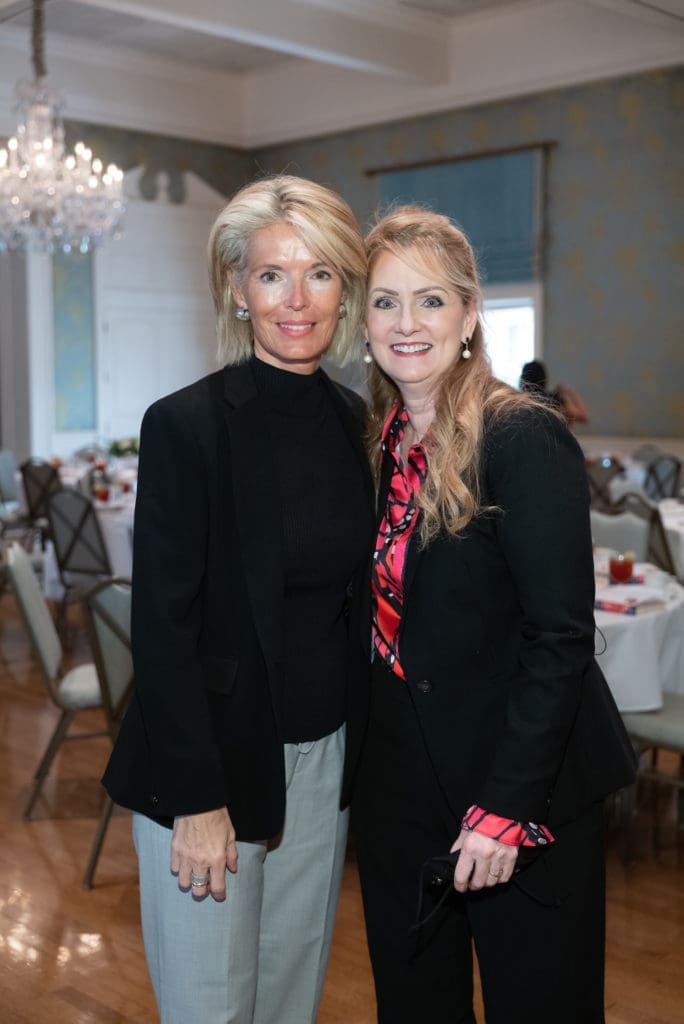 Aida Matic, Rana McClelland at the Houston Hospice Butterfly Luncheon (Photo by Daniel Ortiz)