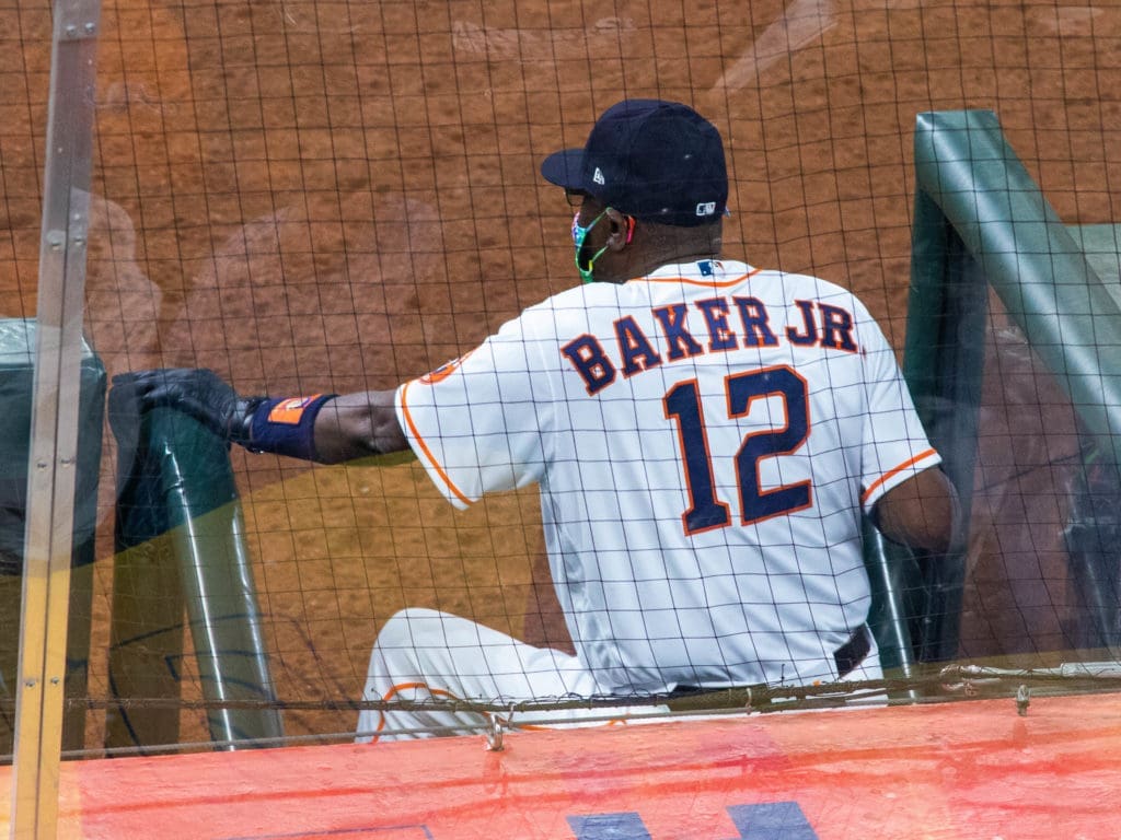 Dusty Baker has the Astros winning often. (Photo by F. Carter Smith)