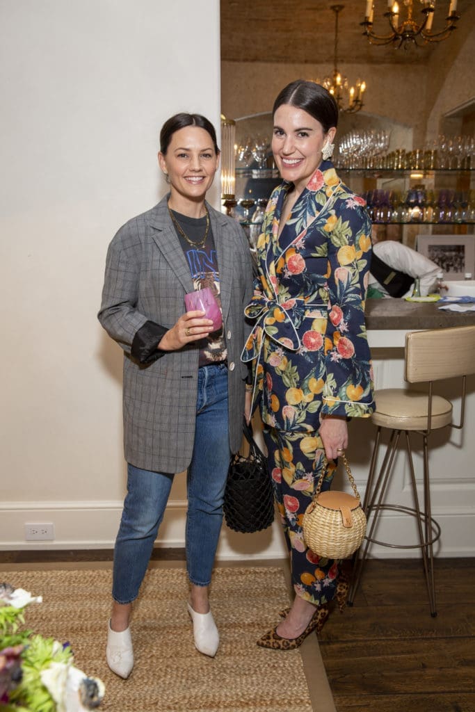 Established bloggers Caroline Knapp, Valerie Dittner (Photo by Jenny Antill Clifton)