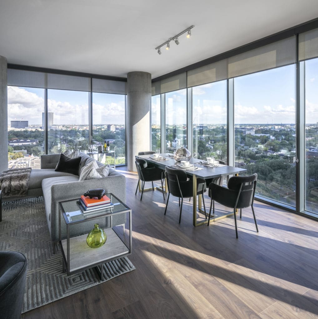 Living in The Residences at La Colombe d'Or is sure to be a coveted Houston thing. (Photo by Mabry Campbell)