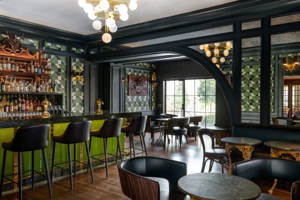 La Colombo d'Or Hotel's bar is already becoming a Montrose scene.