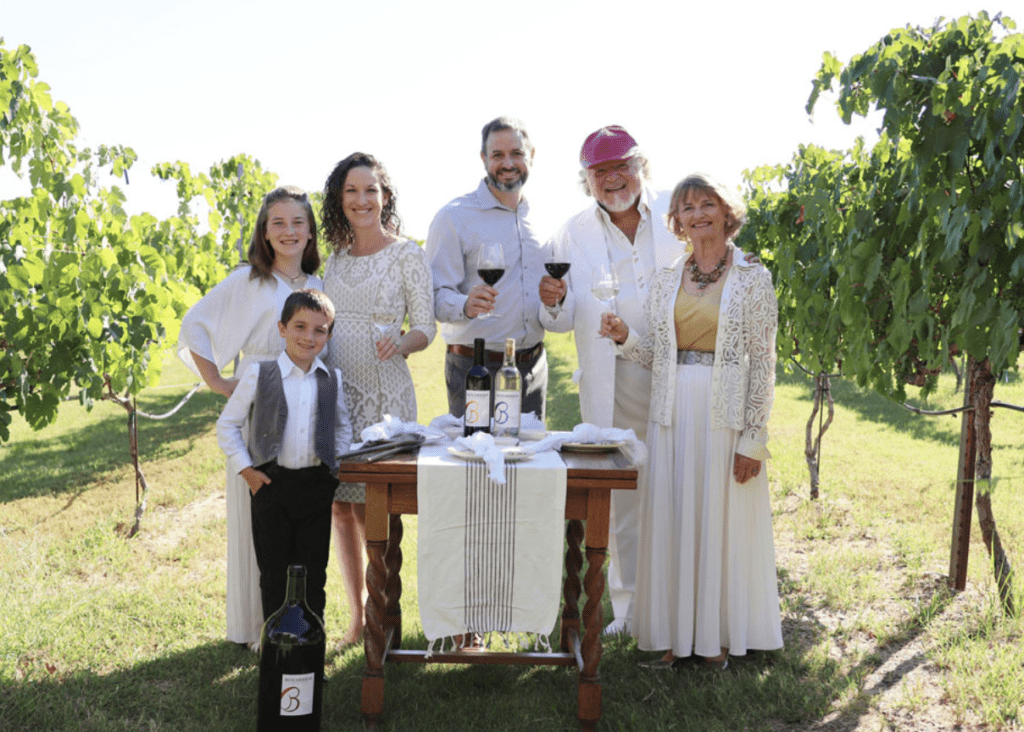 Three generations of the Bonarrigo family, the elders of which founded Messina Hof in 1977.