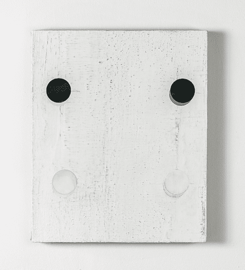 Marcelyn McNeil has an BFA from Pacific Northwest College of Art (Portland, Oregon) and an MFA from University of Illinois at Chicago. Her work has been shown widely across the United States. McNeil's "Paint It Black," 2020. Courtesy Lawndale Art Center. 