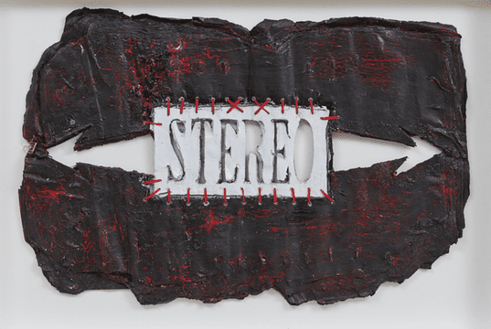 Houstonian interdisciplinary artist Robert Hodge is no stranger to PaperCity and was just part of "Collect it for the Culture III." Hodge's "Stereo," 2019. Courtesy Lawndale Art Center. 