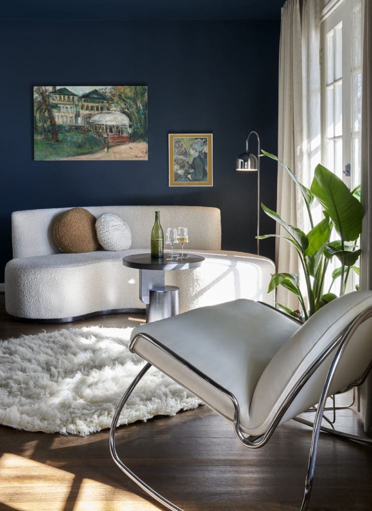  Interiors for the Garden Bungalows at La Colombe d'Or Hotel & Residences in Houston's eclectic Montrose neighborhood were created by Gin Design Group. (Photo by  Pär Bengtsson)