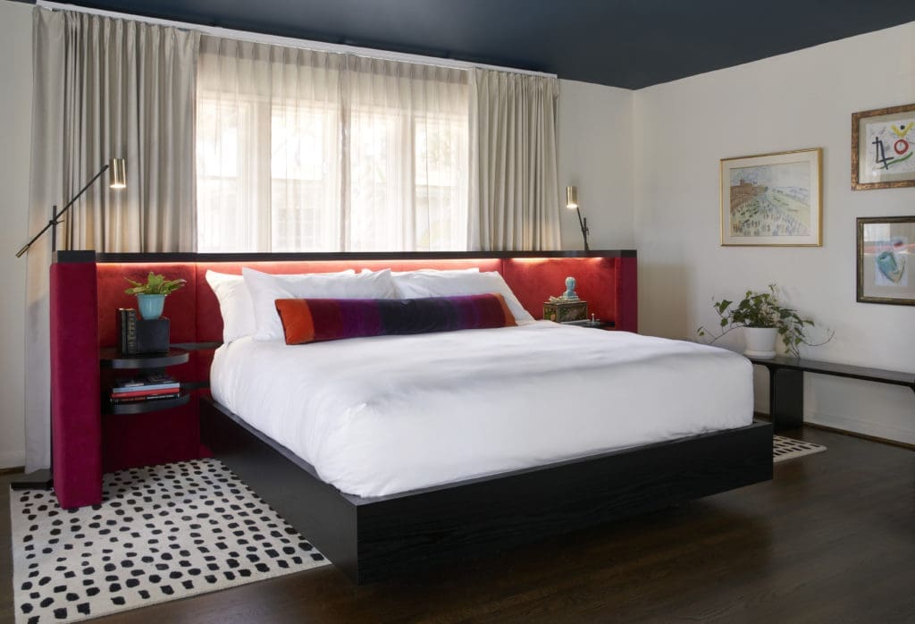 Furnishings for The Garden Bungalows at La Colombe d'Or Hotel & Residences are the work of Gin Braverman's eponymous design firm. (Photo by  Pär Bengtsson)