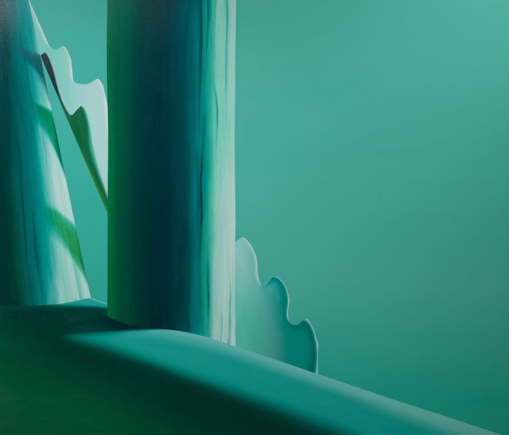 Anna Membrino's "Drumlin," 2021, at Erin Cluley Gallery