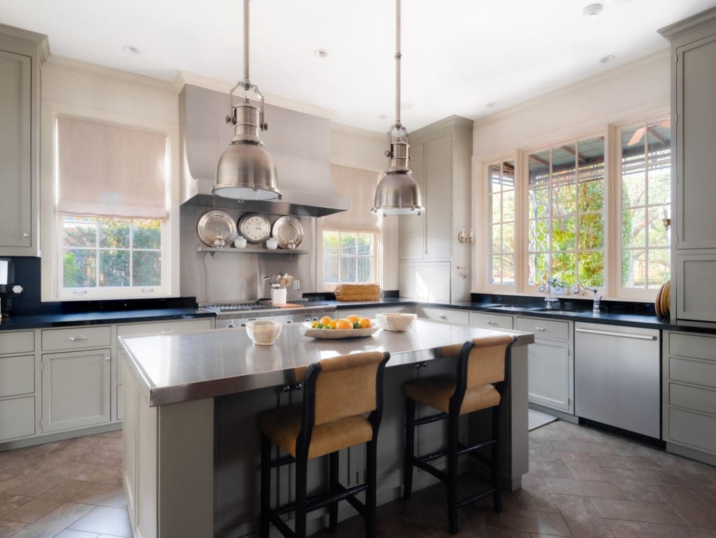 Architect Michael T. Landrum delivered sensitive upgrades and additions to this John Staub home in Houston's exclusive Broadacres neighborhood. (Photo by Jonathan Calvert)