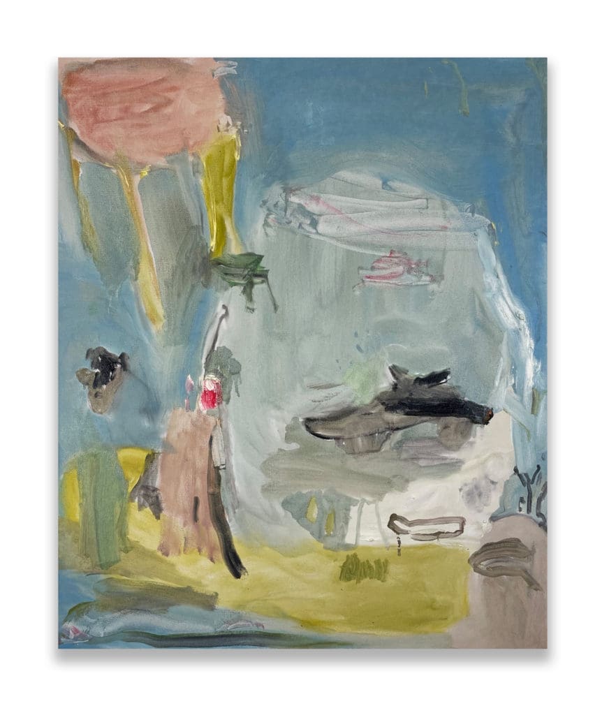 B. Chehayeb's "On the day you were born," 2021, at Galleri Urbane
