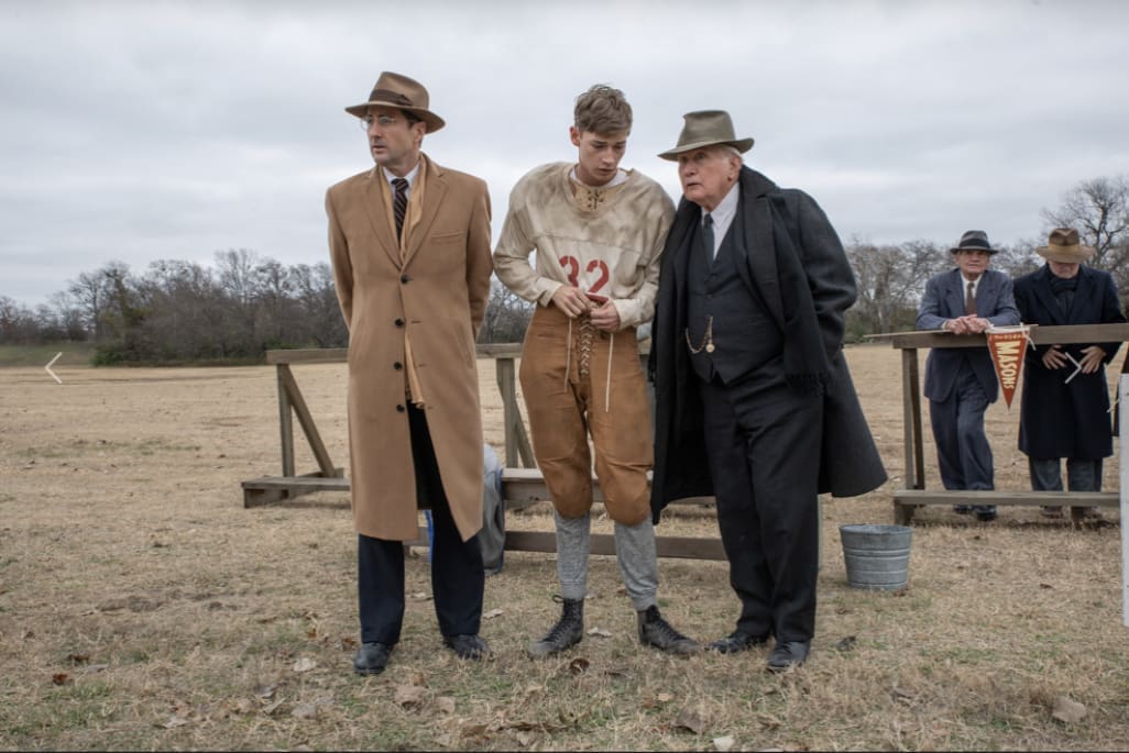 12 – On the set of 12 Mighty Orphans