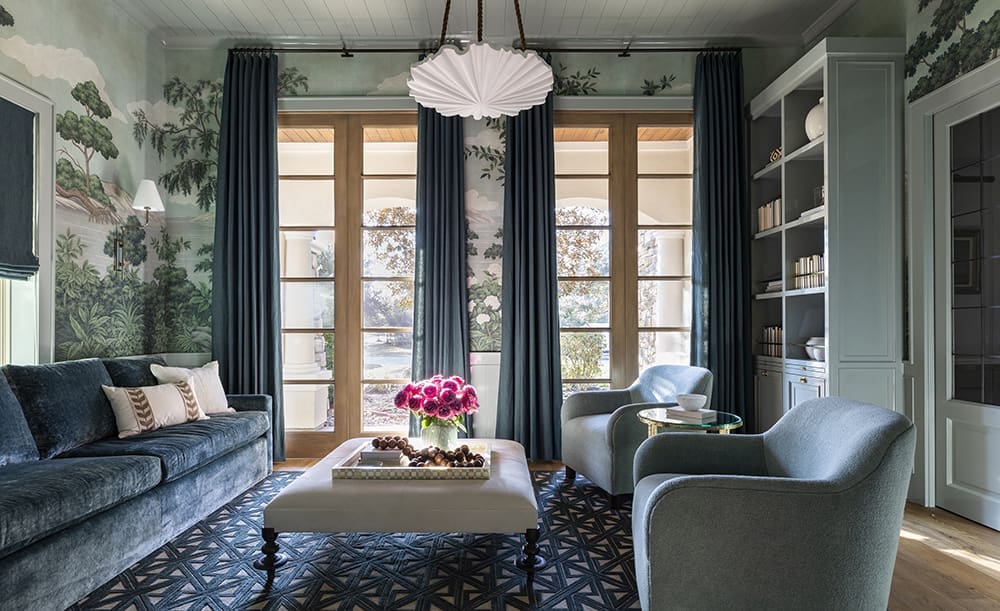 Winning Entry (TIE), Singular Space – Living or Great Room, Entertainment, Recreation Room: Marie Flanigan Interiors