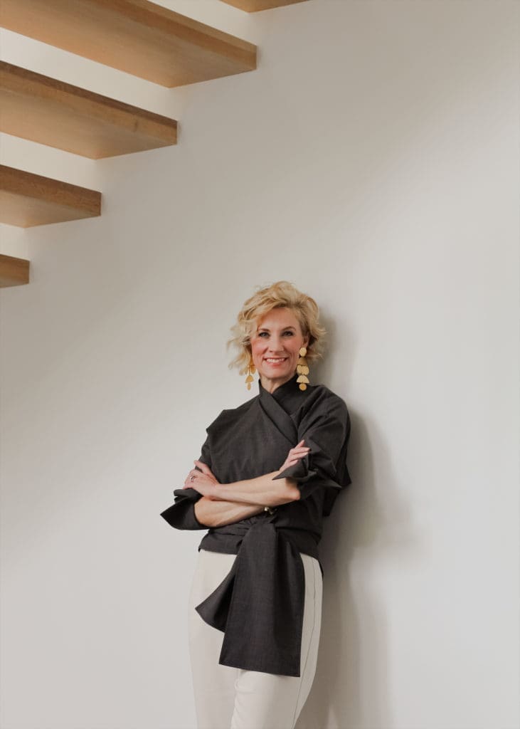 Interior designer Wendy Konradi. (Photograph Misael Rodriguez.) (Photo by Addison Jones)