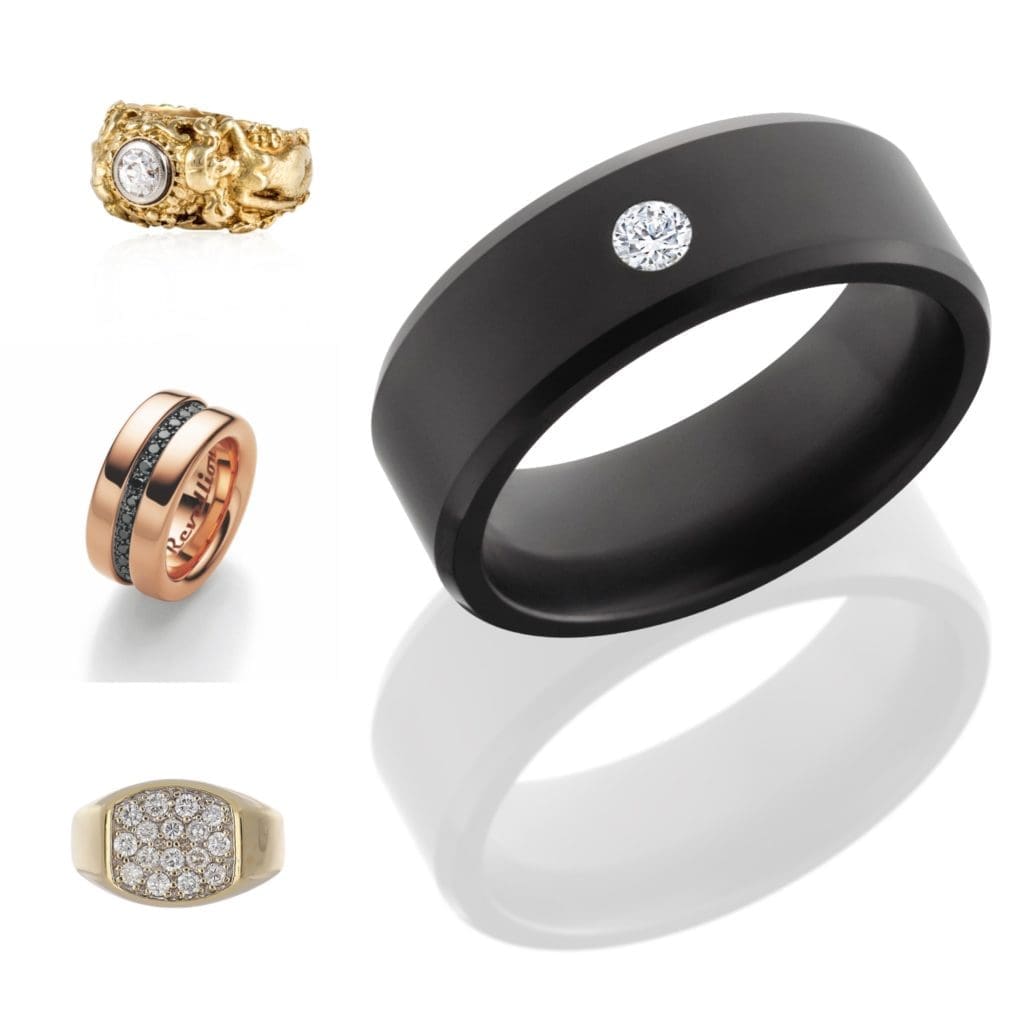 Men’s Engagement Rings Emerge as Jewelry’s Hottest New Trend — Sharing the Bling is Now The Thing