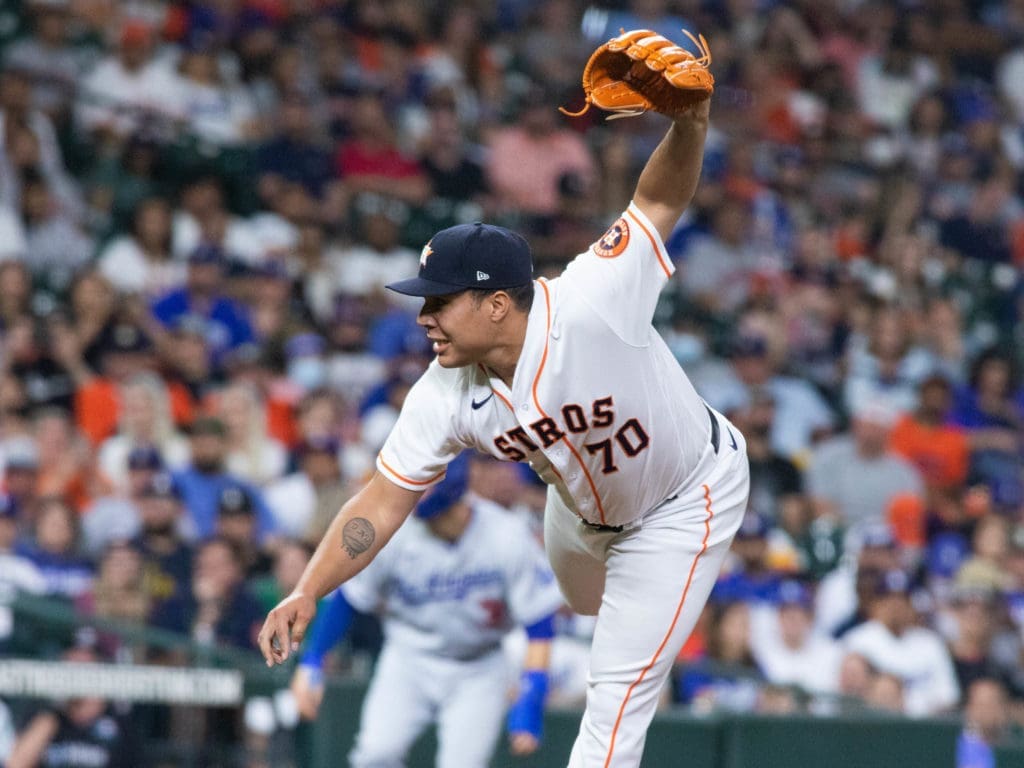Houston Astros lost to the Los Angeles Dodgers 9-2 before a full capacity crowd at Minute Maid Park, Tuesday, May 25, 2021