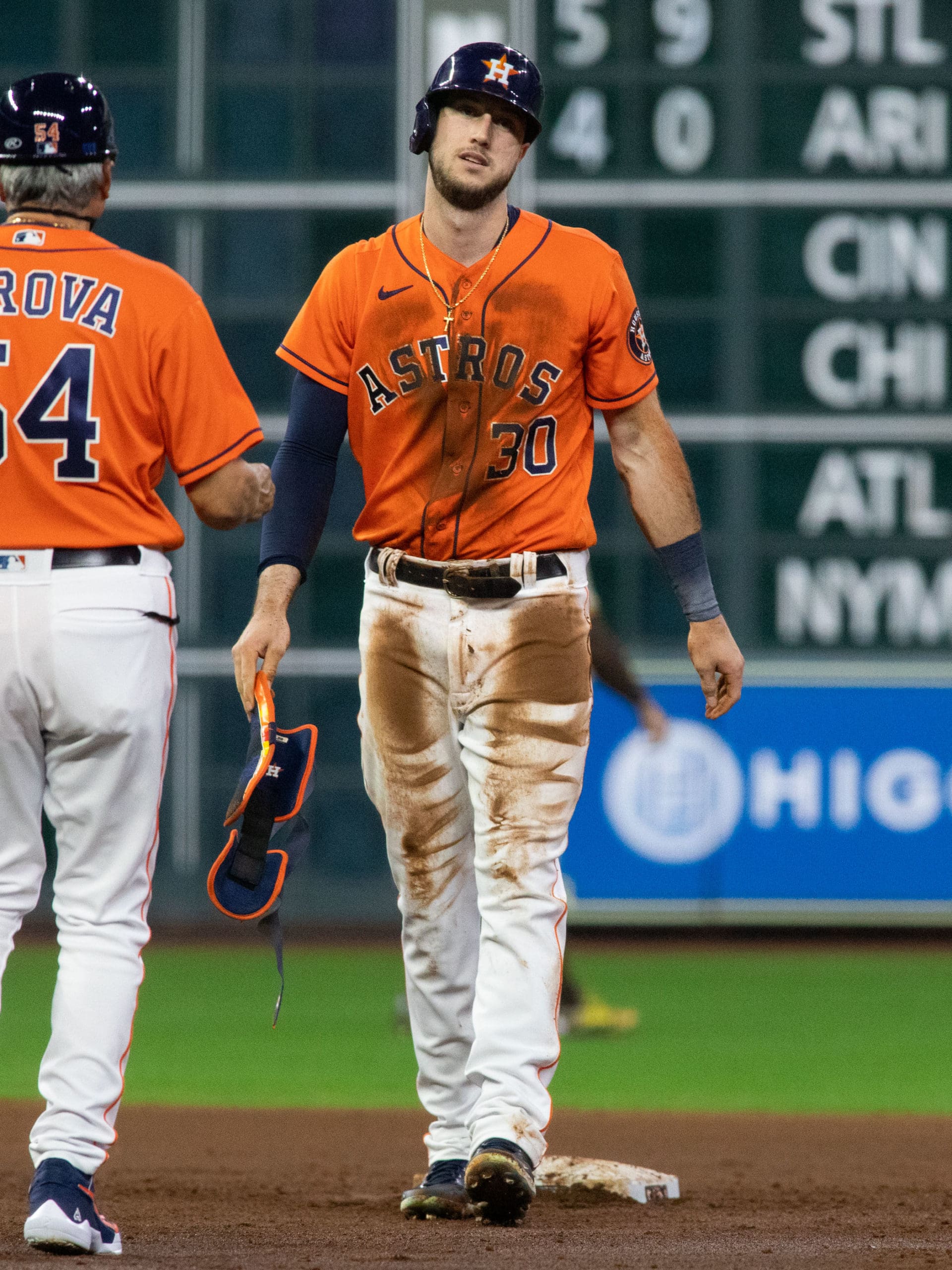 Kyle Tucker Houston Astros faced the San Diego Padres in game one of a weekend series at Minute Maid Park