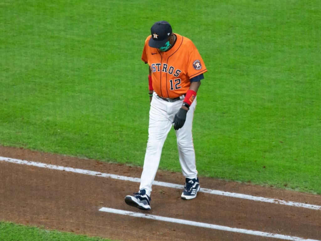 Dusty Baker has had to learn how to juggle with the Astros' pitching realities. (Photo by F. Carter Smith)