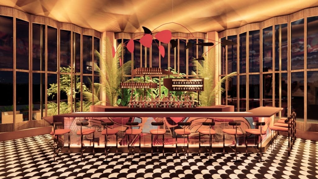 The Lymbar is going to be one of the new restaurants in the Ion. (Rendering by Gin Design Group)