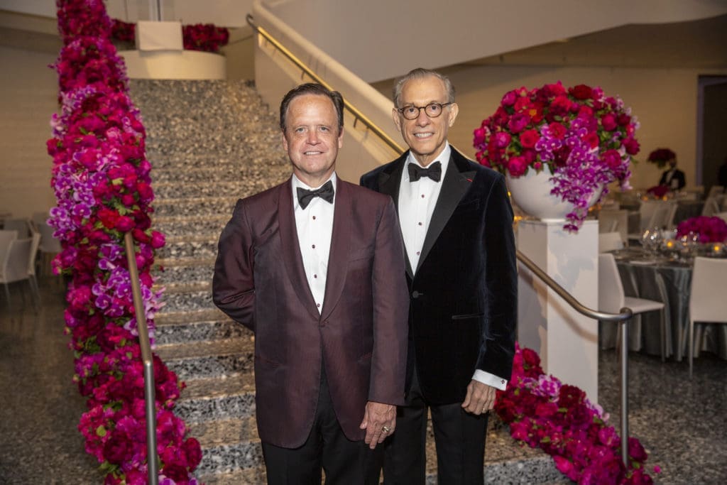 Christopher Gardner & Gary Tinterow at the MFAH Grand Gala Ball. (Photo by Jenny Antill)