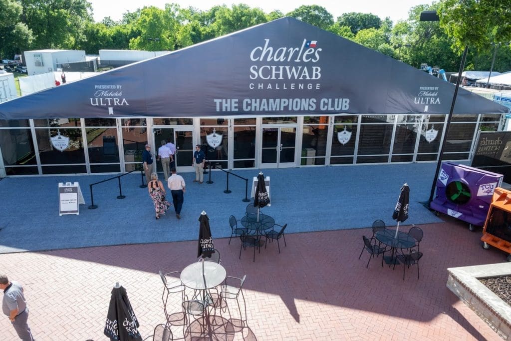 The Charles Schwab Campion's Club gets in the swing.