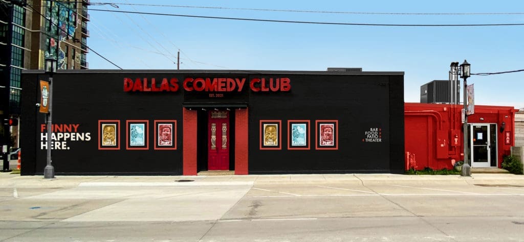 Dallas Comedy Club took over the former Dallas Comedy House space in Deep Ellum in 2021.